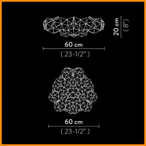 Slamp Drusa Parete Soffitto - immagine 2