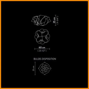 Slamp Fabula Lampada da parete o soffitto Large - immagine 3