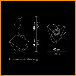 Slamp Gemmy Prisma Color Sospensione - immagine 2