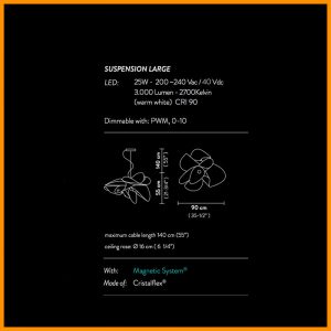 Slamp La Belle Etoile Suspension Large - immagine 6