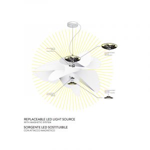 Slamp La Belle Etoile Suspension Small - immagine 4