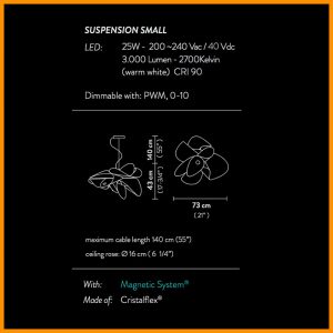 Slamp La Belle Etoile Suspension Small - immagine 5