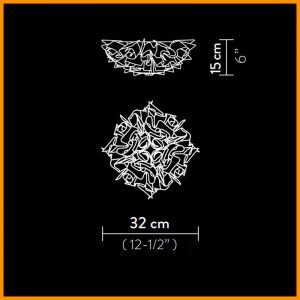 Slamp Veli Couture Mini Parete Soffitto - immagine 4