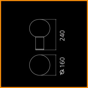 Artemide Laguna 16 tavolo oro satinato - immagine 3