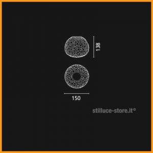 Artemide Meteorite Parete Soffitto 15 - immagine 5