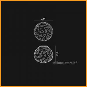 Artemide Meteorite Soffitto 48 - immagine 3