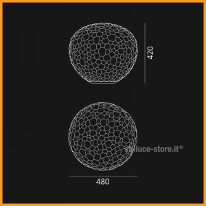 Artemide Meteorite Tavolo 48 - immagine 3