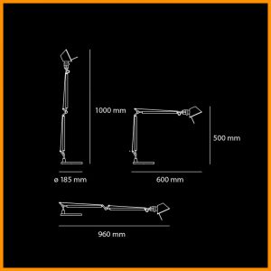 Artemide Tolomeo Midi Led - immagine 2