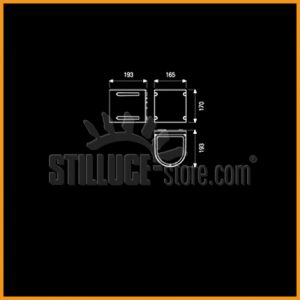 Boluce Amos Big Bidirez. LED una lente un vetro Cod. 8022 - immagine 4