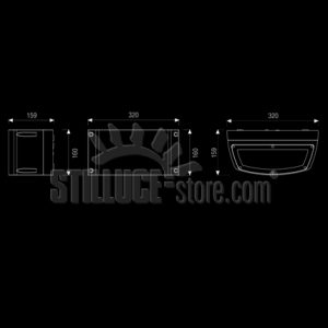 Boluce Blues Big Bidirezionale E27 Cod. 8082 - immagine 3