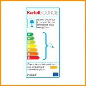 Kartell Bourgie Multicolor Azzurro 9072 - immagine 4