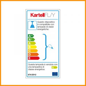 Kartell FL/Y 9038 MM Marrone Opaco - immagine 4