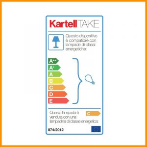 Kartell Take Sky Blu 9050 - immagine 2