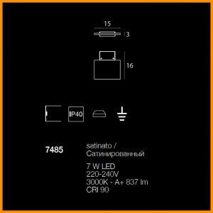 LineaLight Dublight LED Parete - immagine 8