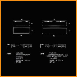 LineaLight My White out Rettangolare LED Grande - immagine 3