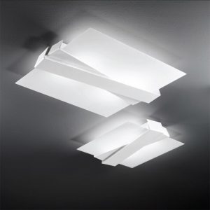 LineaLight Zig Zag Plafoniera 56,5 X 48 - immagine 2