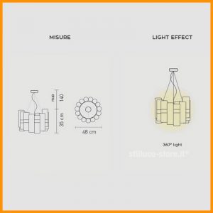 Slamp La Lollo Sospensione media - immagine 6