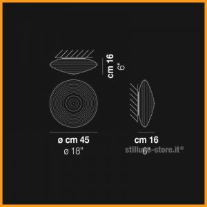 Vistosi Spirit Parete/Soffitto 45 - immagine 2