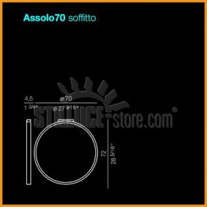 Cini e Nils Assolo 70 Soffitto - immagine 3