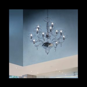 Metallux Dedalo lampadario 12 luci - immagine 3