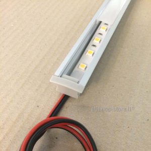 Barra LED alluminio per soggiorno mt 2 completa - immagine 2