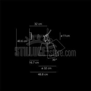 Artemide Tolomeo Parete Diffusore 32 - immagine 3