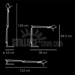 Artemide Tolomeo Tavolo Led - immagine 4