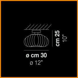 Vistosi Diamante Plafoniera - immagine 3