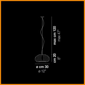 Vistosi Diamante Sospensione G - immagine 2