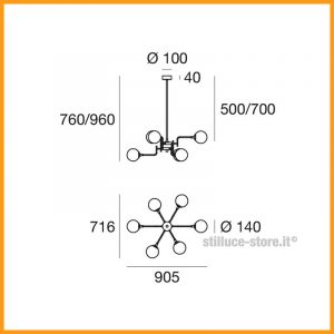 STILLNOVO-GALASSIA-SOSPENSIONE-90_DIM-STILLUCE-STORE-BERGAMO