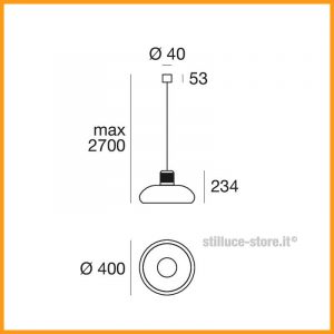 Stilnovo Trepiu Lampada a Sospensione - immagine 4