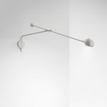 ARTEMIDE-IXA-LAMPADA-PARETE-BRACCIO-BIANCO-GRIGIO-STILLUCE-STORE-BERGAMO