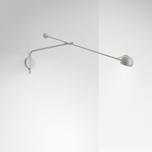 ARTEMIDE-IXA-LAMPADA-PARETE-BRACCIO-BIANCO-GRIGIO-STILLUCE-STORE-BERGAMO