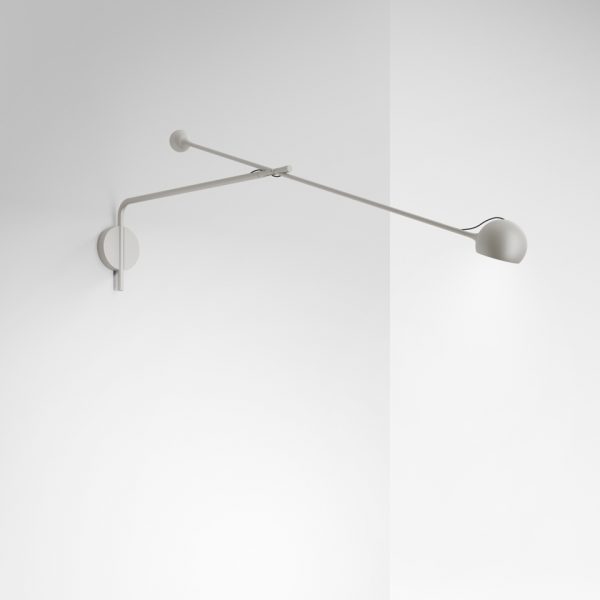 ARTEMIDE-IXA-LAMPADA-PARETE-BRACCIO-BIANCO-GRIGIO-STILLUCE-STORE-BERGAMO
