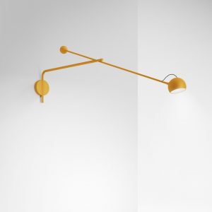 ARTEMIDE-IXA-LAMPADA-PARETE-BRACCIO-GIALLO-STILLUCE-STORE-BERGAMO