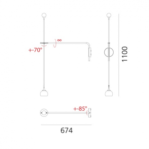 ARTEMIDE-IXA-LAMPADA-PARETE-BRACCIO-STILLUCE-STORE-BERGAMO_DIM