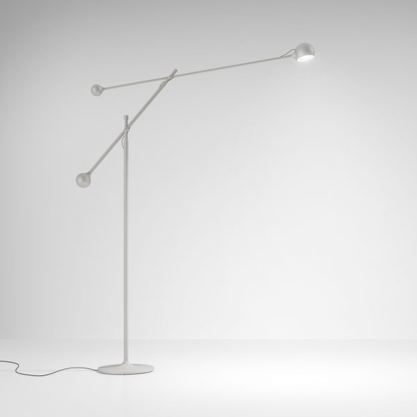ARTEMIDE-IXA-LAMPADA-TERRA-BIANCO-GRIGIO-STILLUCE-STORE-BERGAMO
